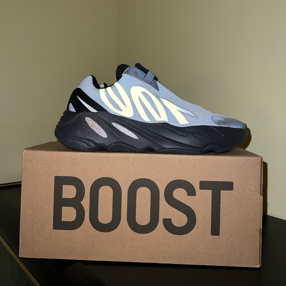 Adidas YEEZY Boost 700 MNVN "Blue Tint" Colorway Unisex Reflective Sneakers